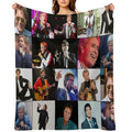 Cliff Richard Photo Collage Comfort Throw Blanket