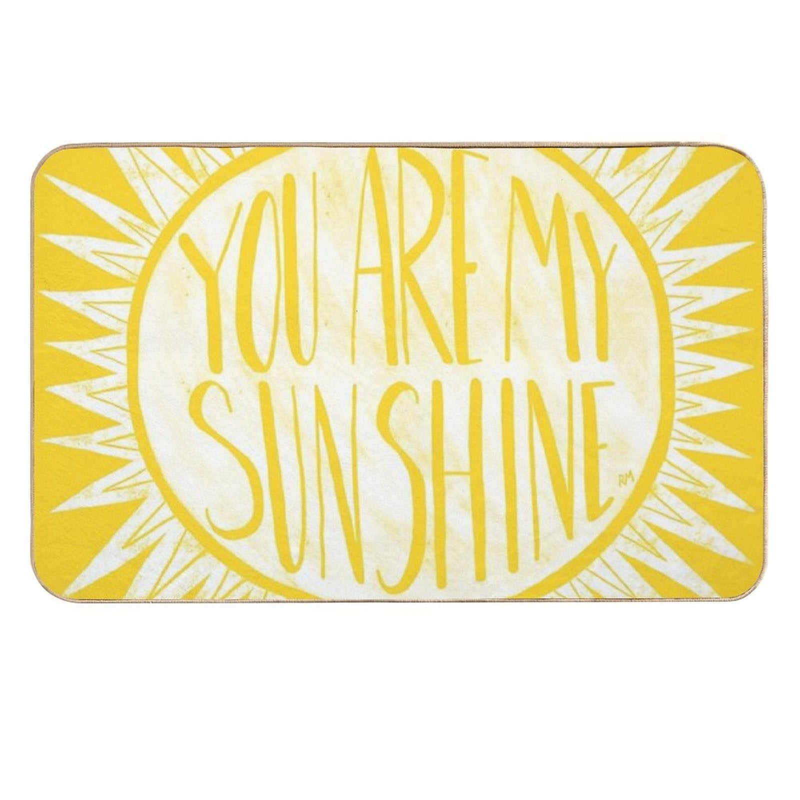 You Are My Sunshine  Long-Lasting Bath Mat