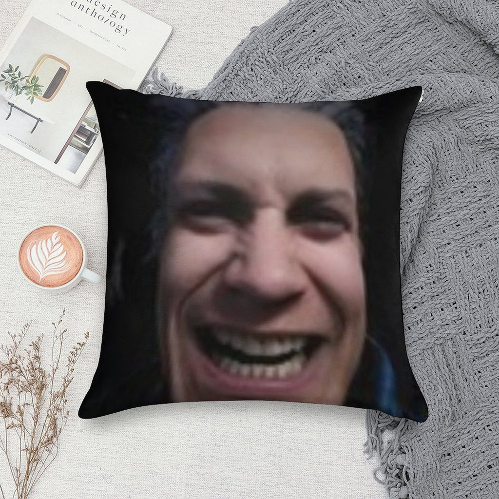 Cursed Vergil Soft Multiple Sizes Throw Pillow
