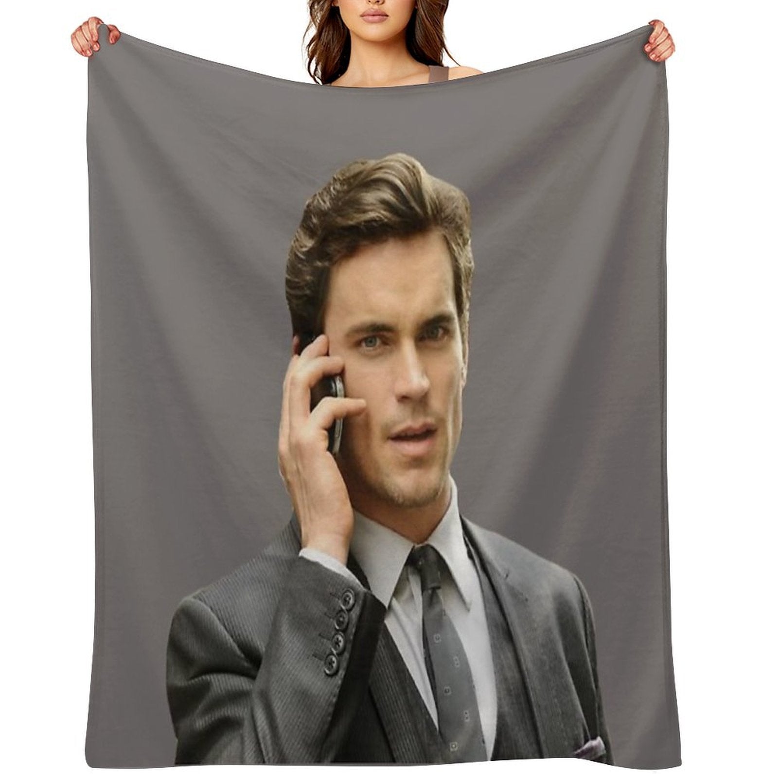 Neal Caffrey Plush Throw Blanket