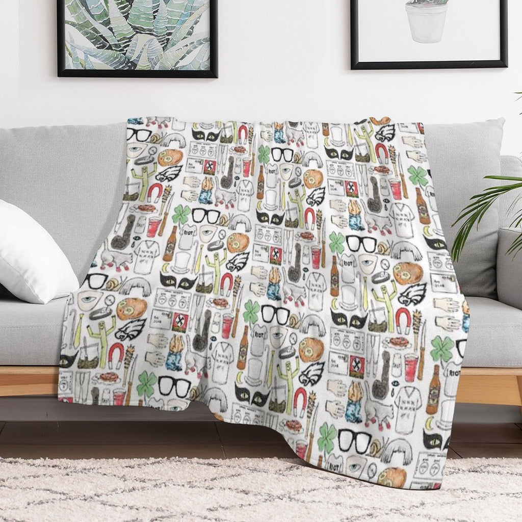 ALWAYS SUNNY Iconic Times All-season Throw Blanket