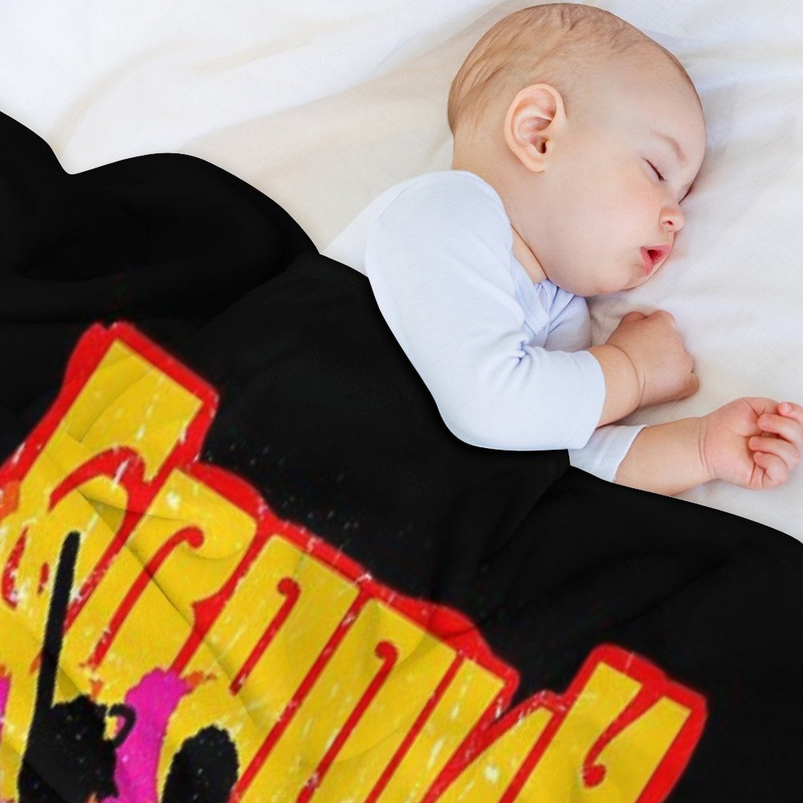 Stay Groovy - Evil Dead Sustainable Throw Blanket