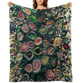 Feuilles - Seraphine Louis - Favourite Artists Collection Plush Throw Blanket