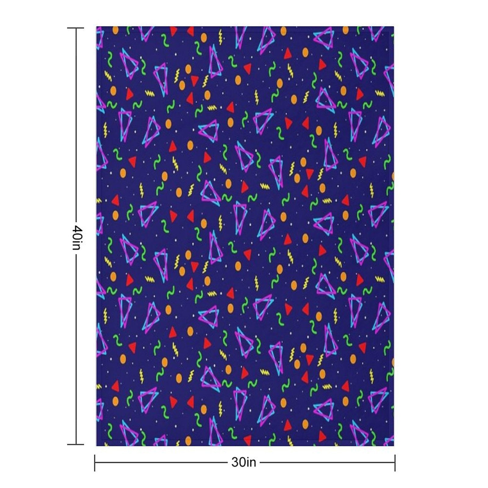 Arcade Carpet Easy Care Throw Blanket