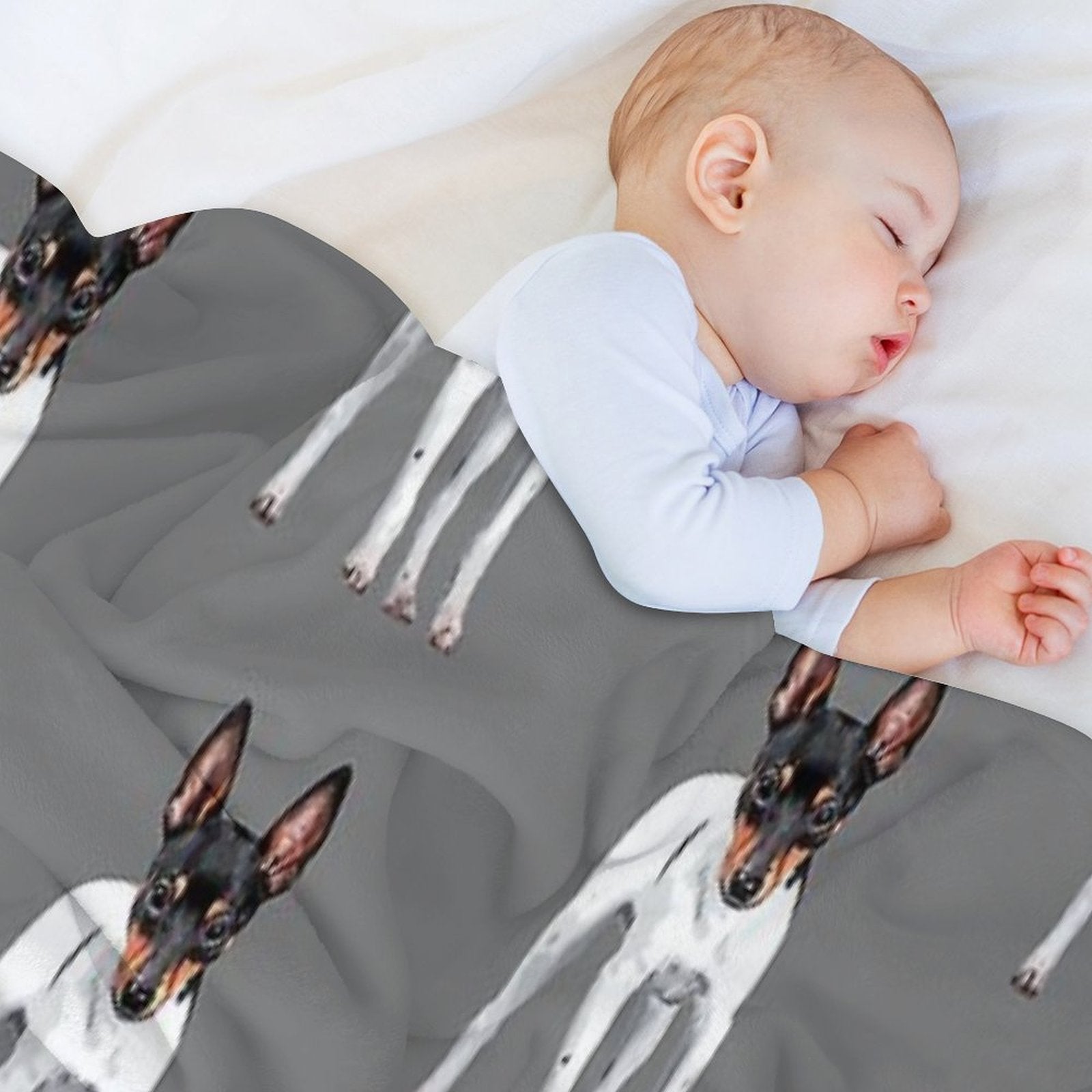 Toy Fox Terrier Versatility Throw Blanket