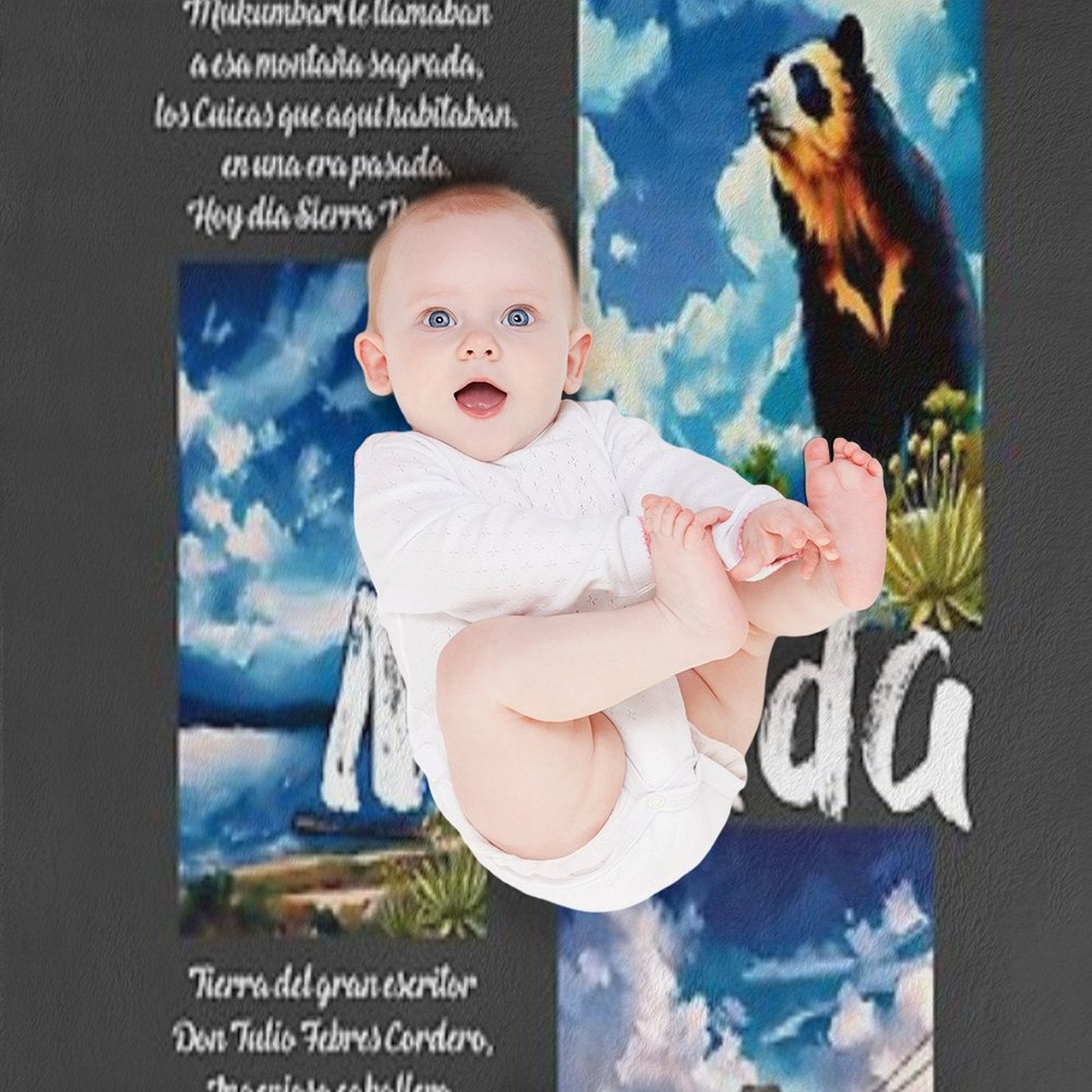 Mérida, Venezuela – Andean Beauty in Three Moments Anti-pilling Throw Blanket