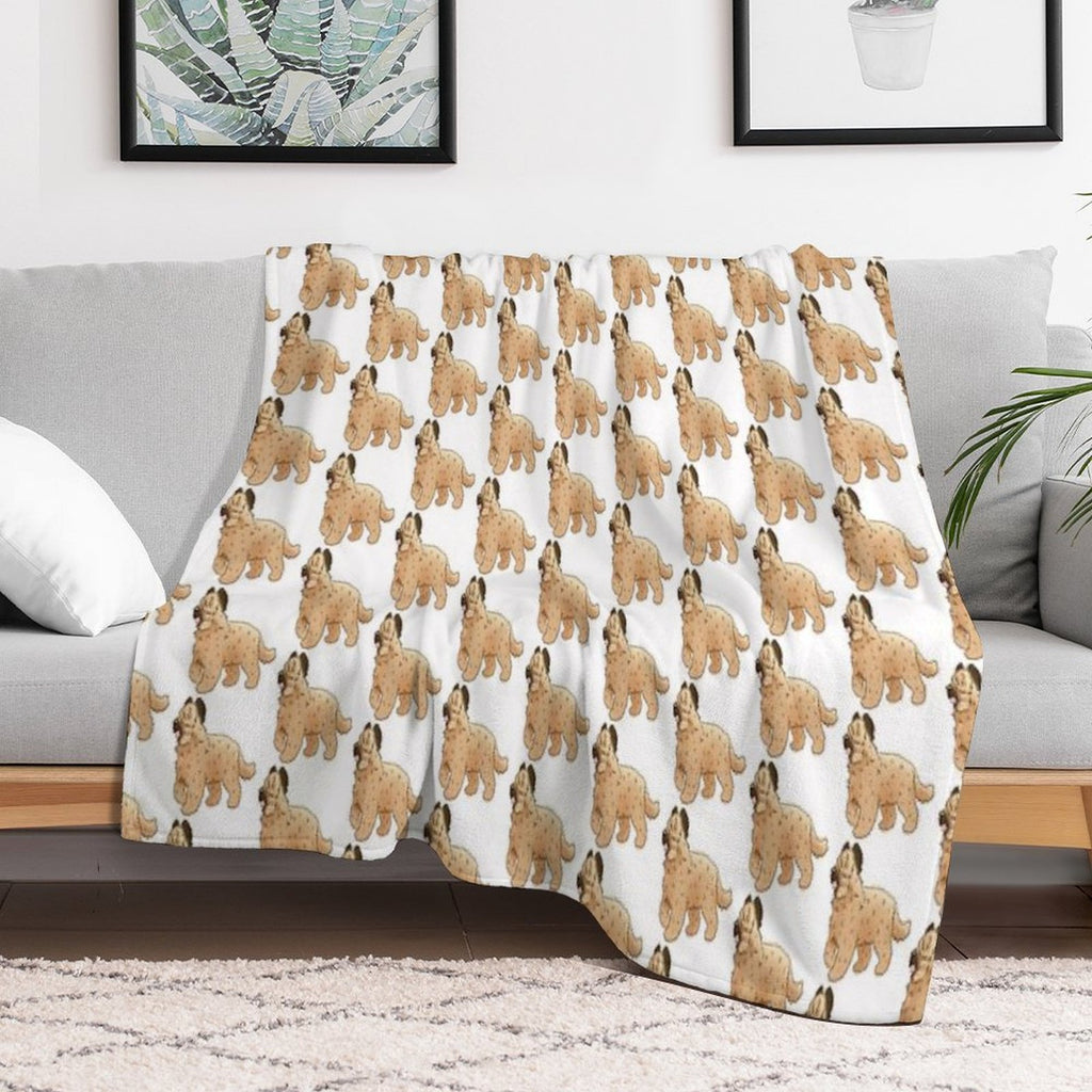 Briard Dog Quick-dry Throw Blanket