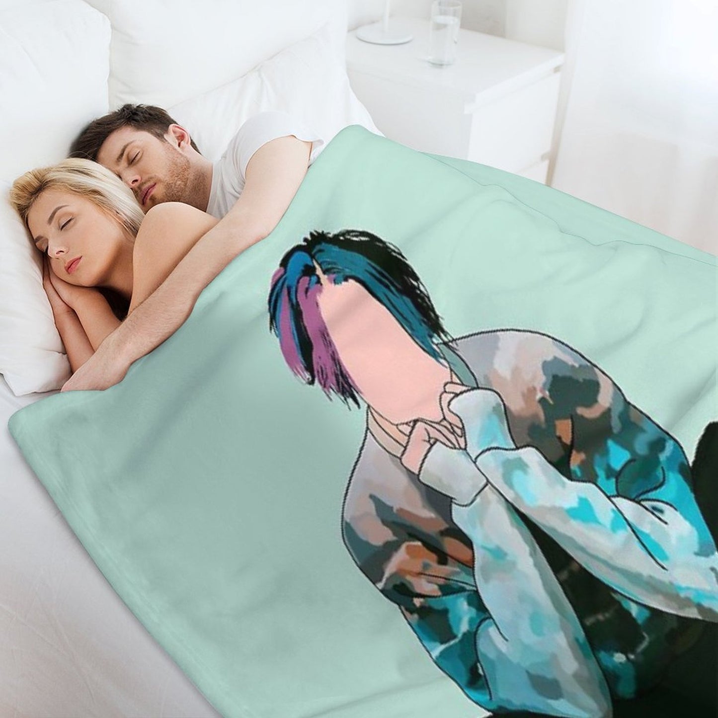 Yungblud Weird All-season Throw Blanket