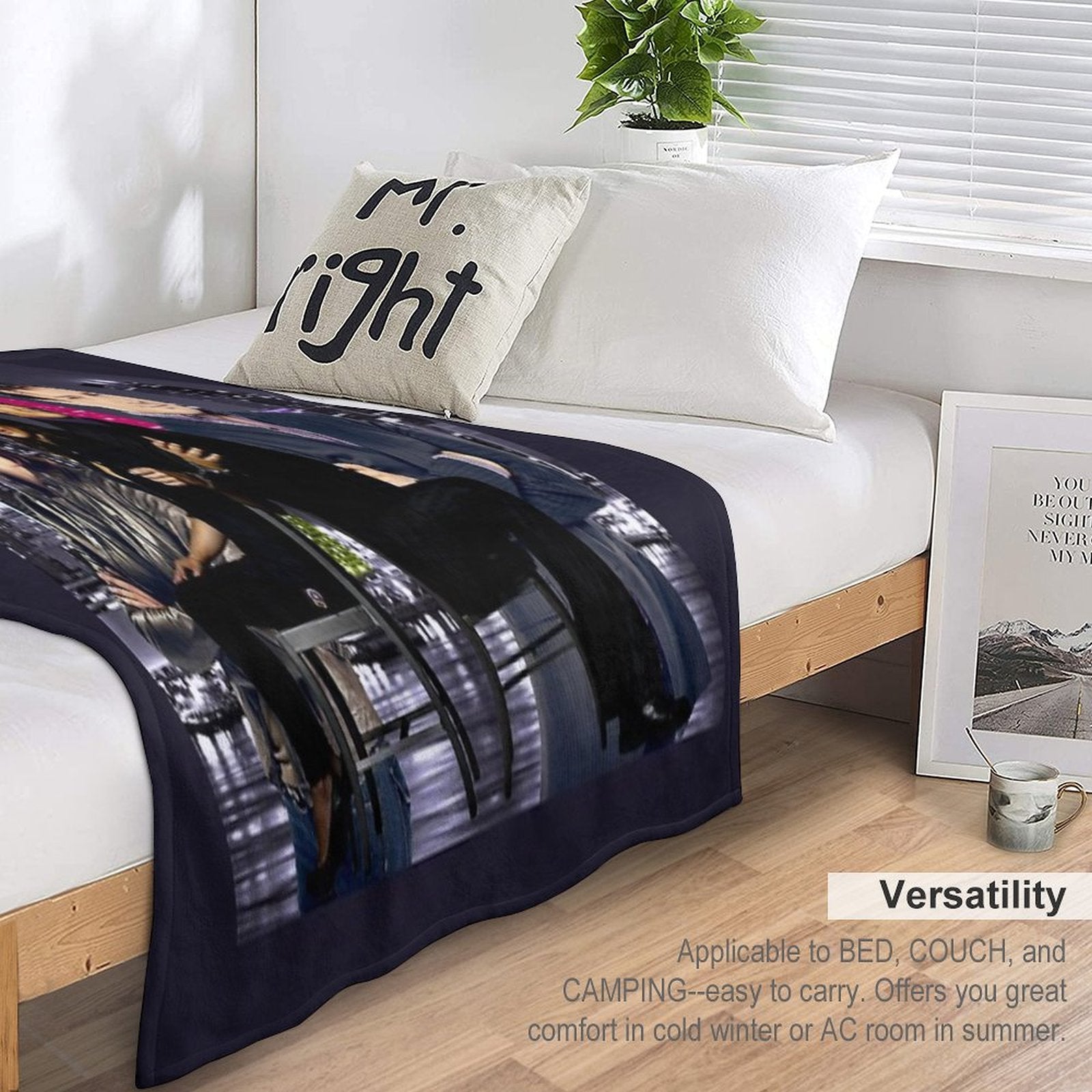 Castle Sustainable Throw Blanket