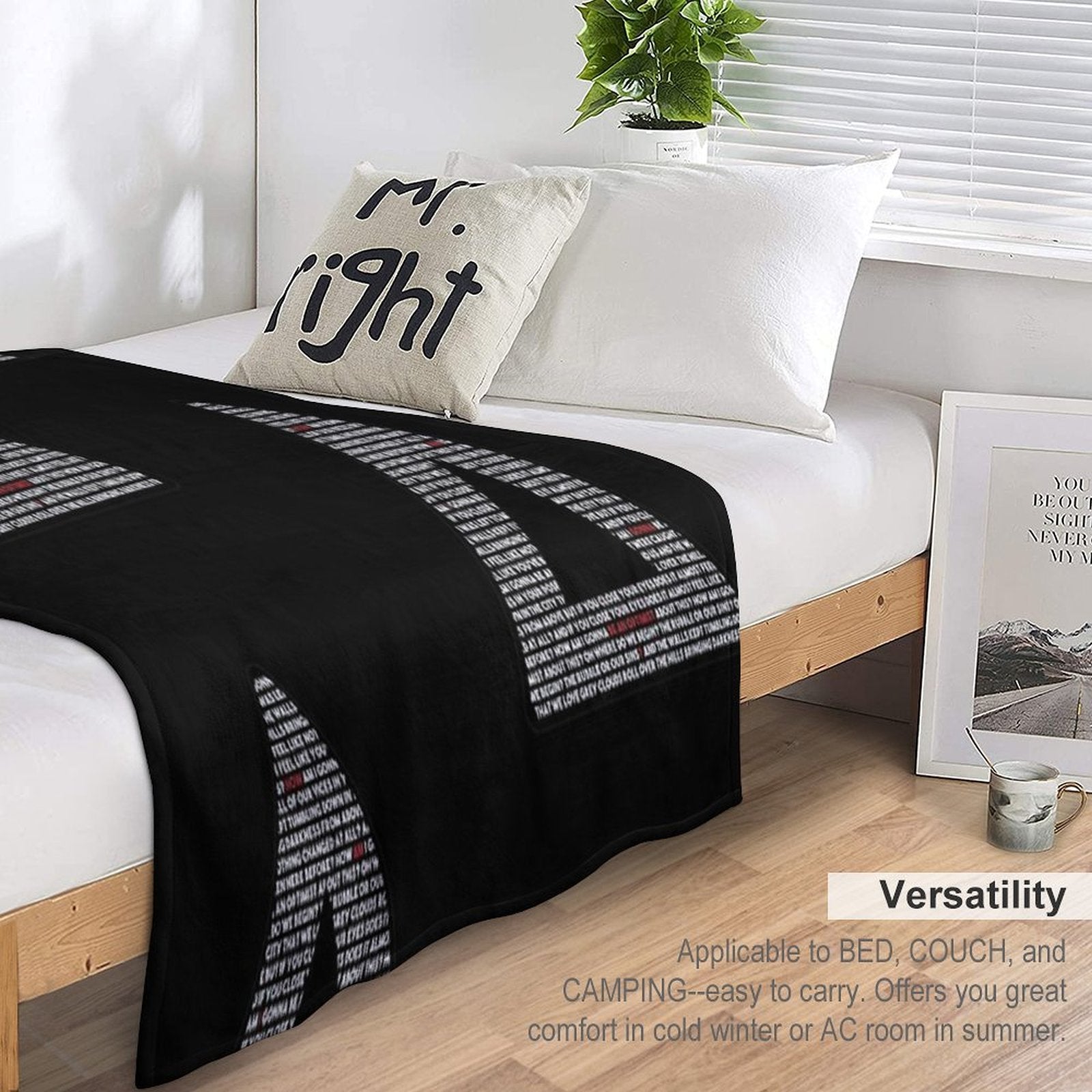 The Optimist Machine-washable Throw Blanket