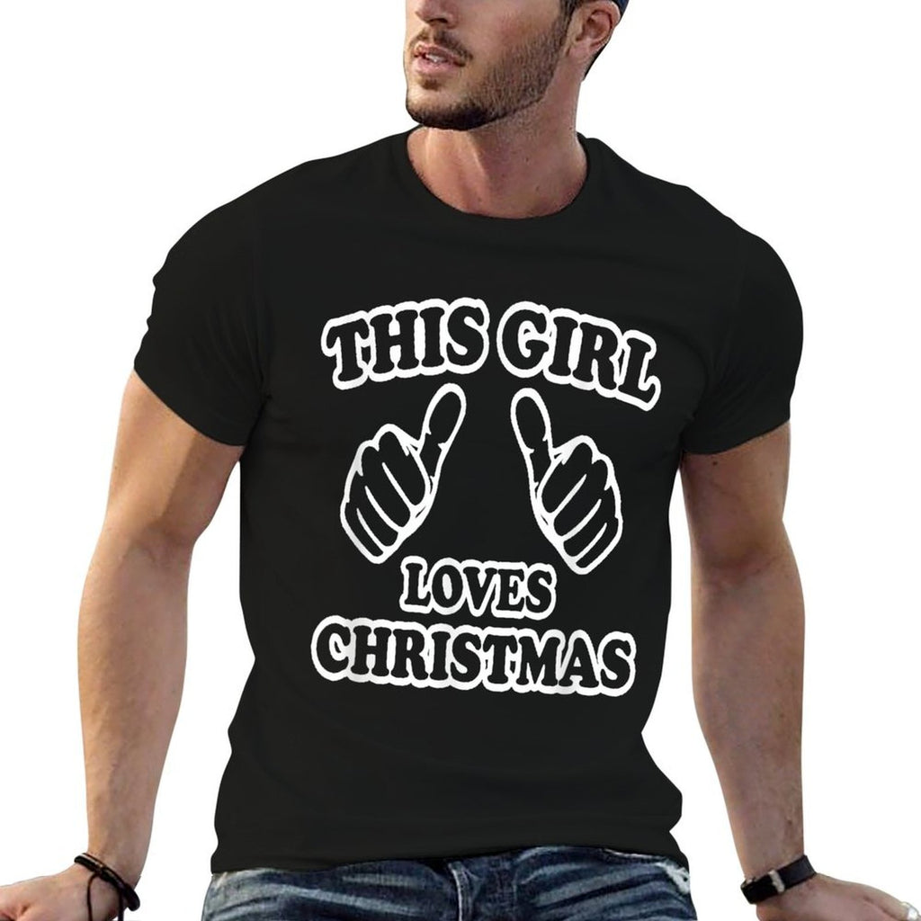 This Girl Loves Christmas  Classic T-Shirt