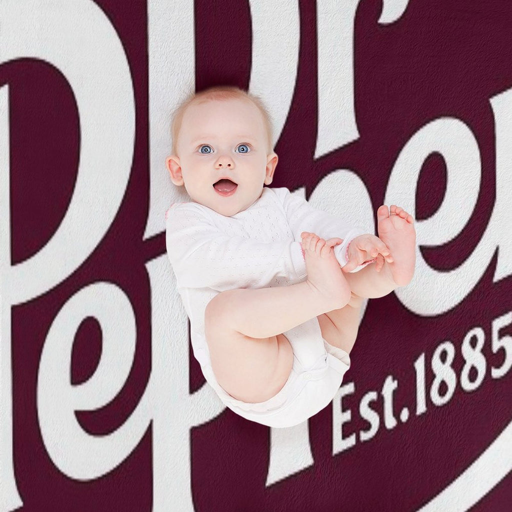 Dr Pepper Soda Shrink-resistant Throw Blanket