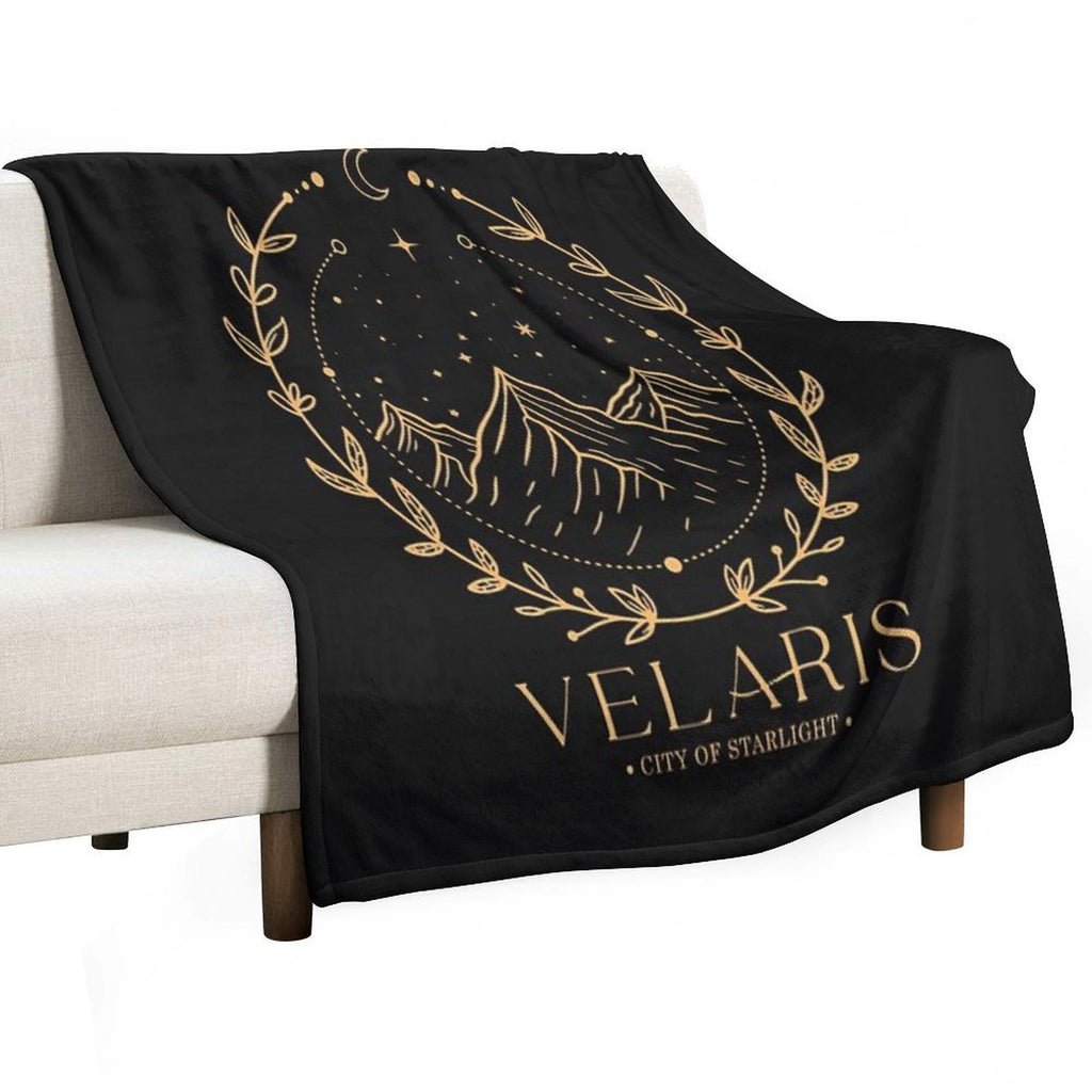 Acotar Velaris City Of Starlight The Night Court Eco-conscious Throw Blanket