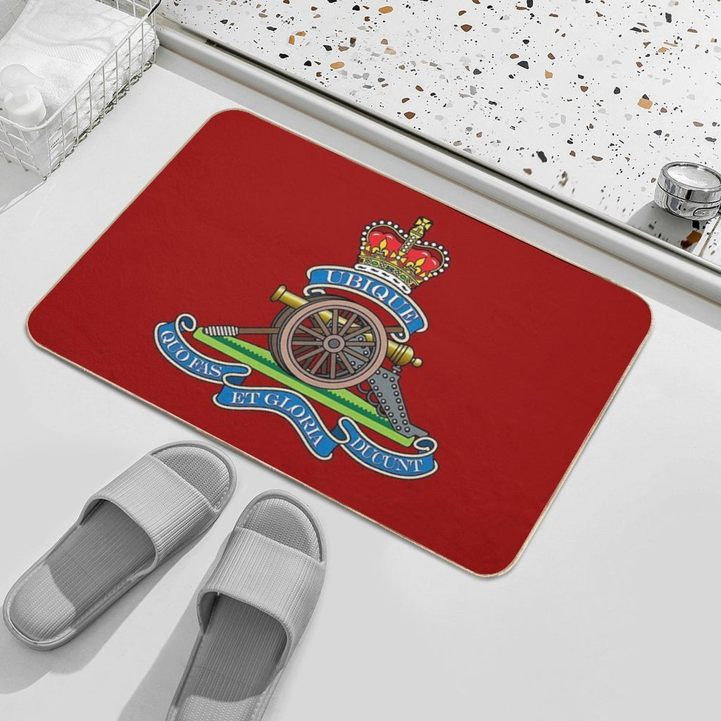 ROYAL REGIMENT OF ARTILLERY  Odorless Bath Mat