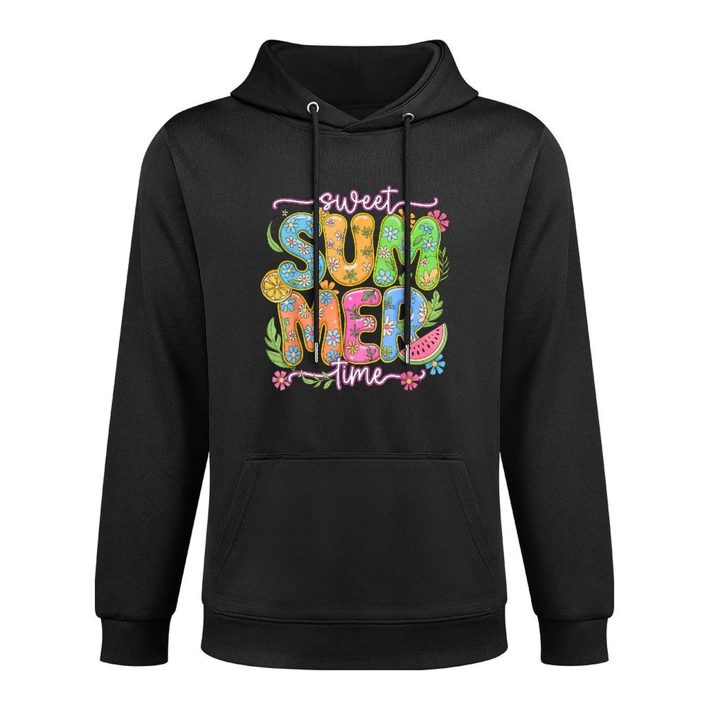 Sweet Summer Time Retro Sweet Summer Time Girl Women Moisture-Wicking Hoodie