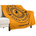 Cabin Thirteen - Hades - Percy Jackson - Camp Half-Blood Shrink-resistant Throw Blanket