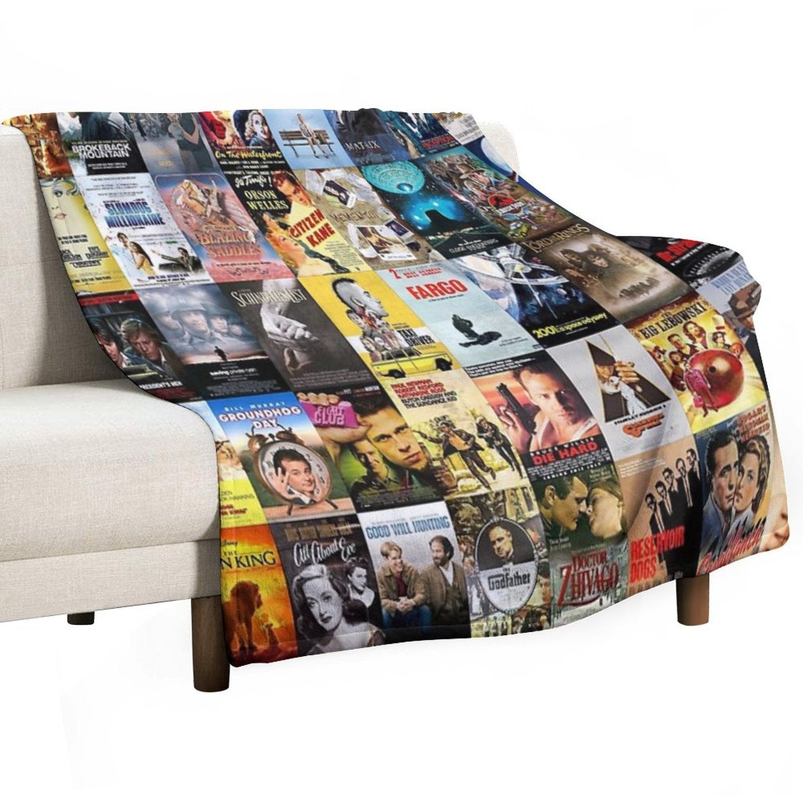 Top Movies All-season Throw Blanket