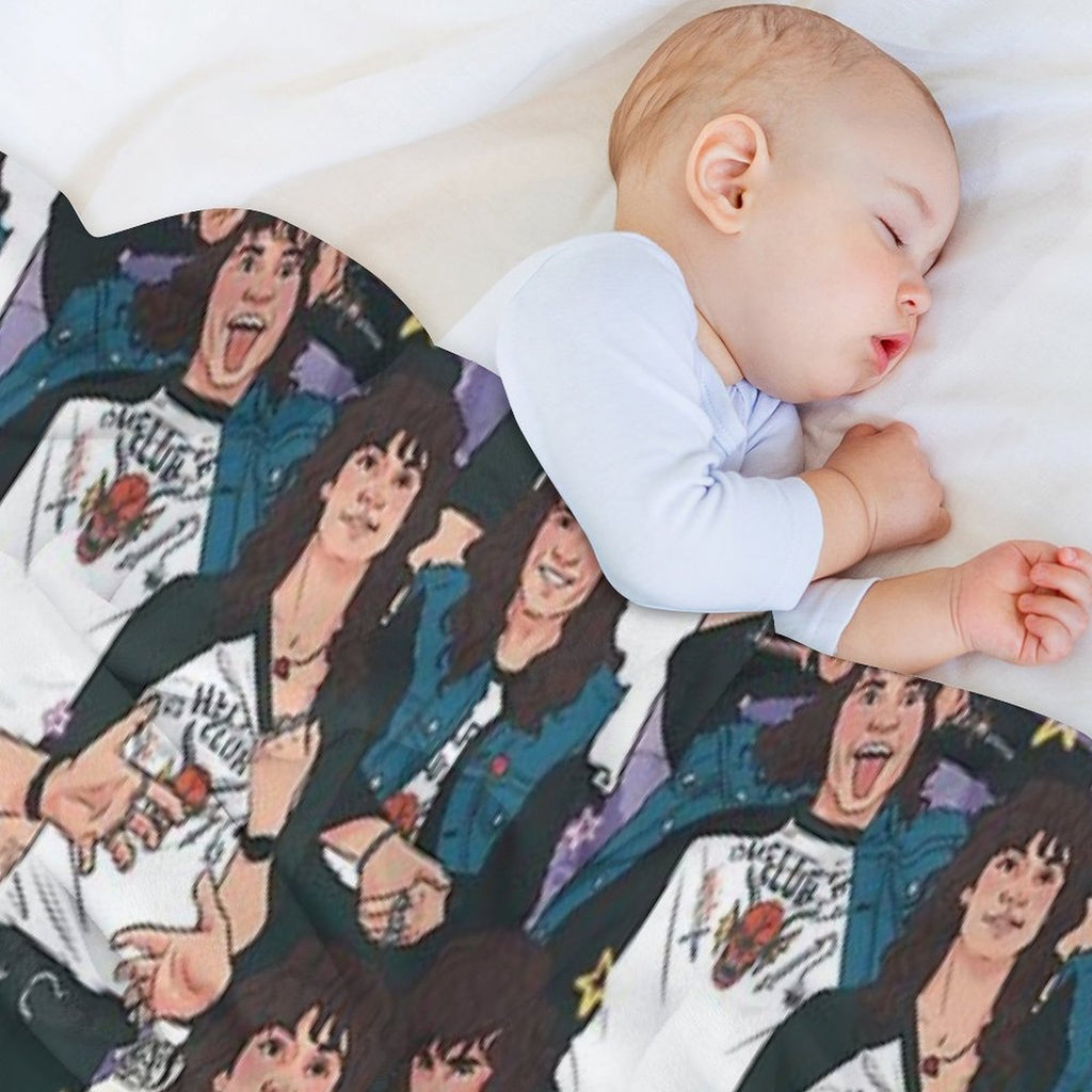 Eddie Munson - AOP Compact Throw Blanket