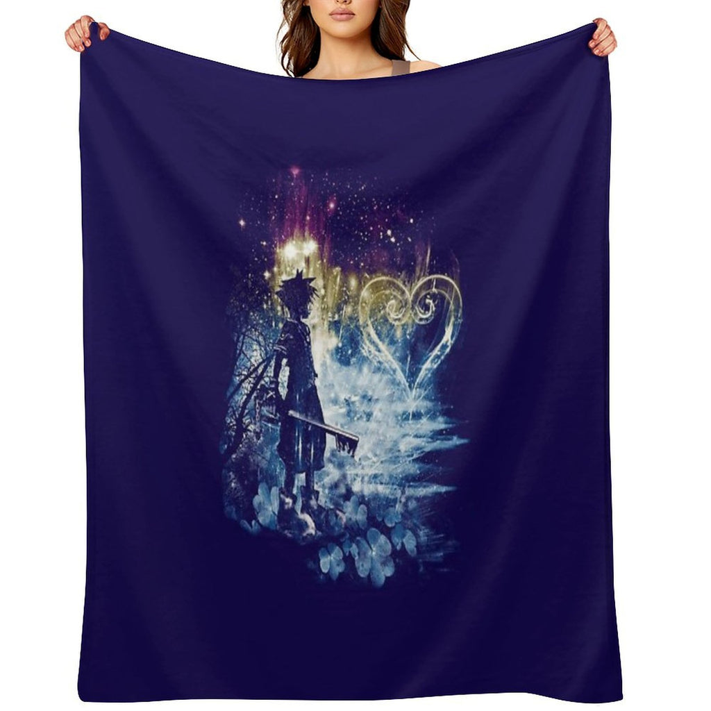A Path to The Heart Comfort Throw Blanket
