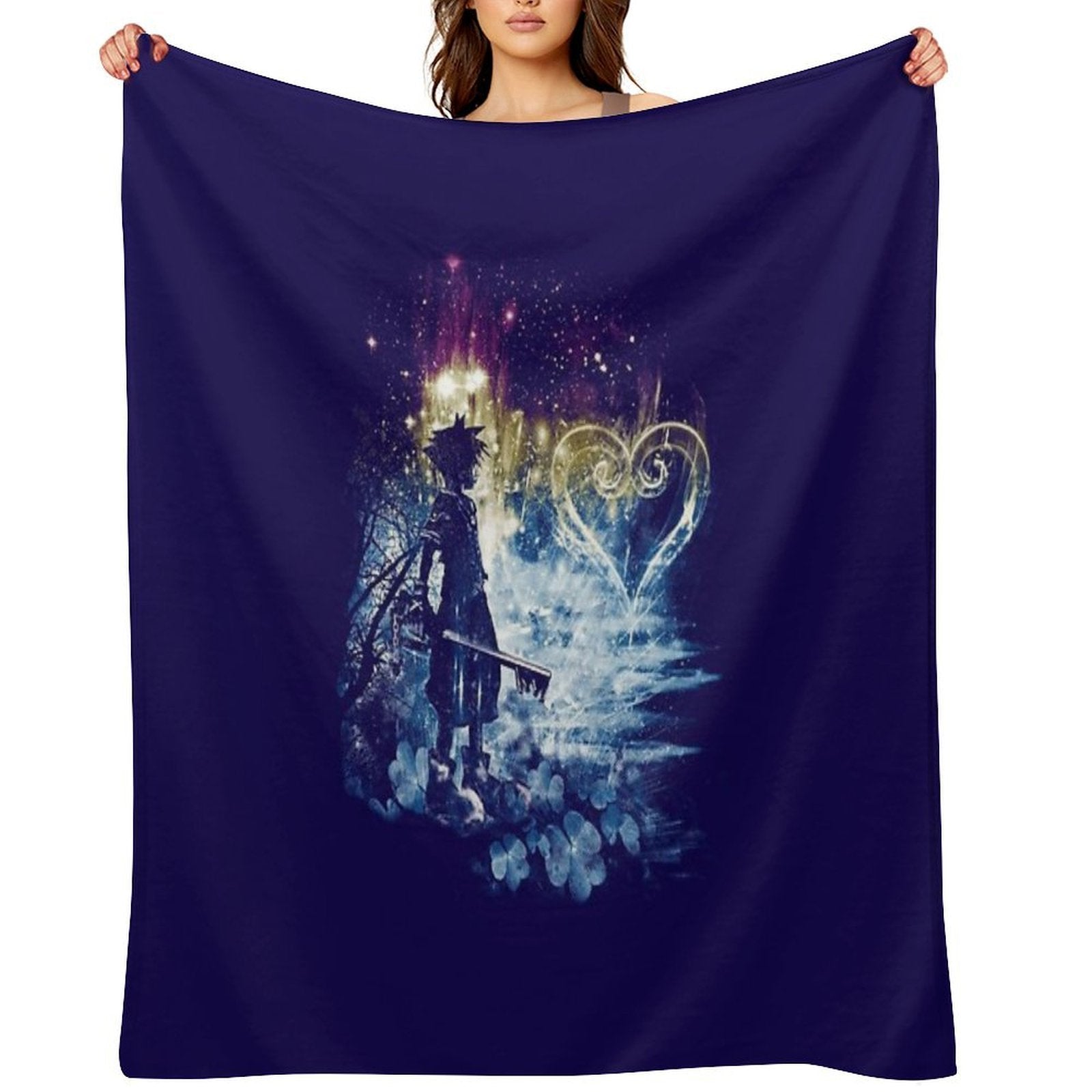 A Path to The Heart Comfort Throw Blanket