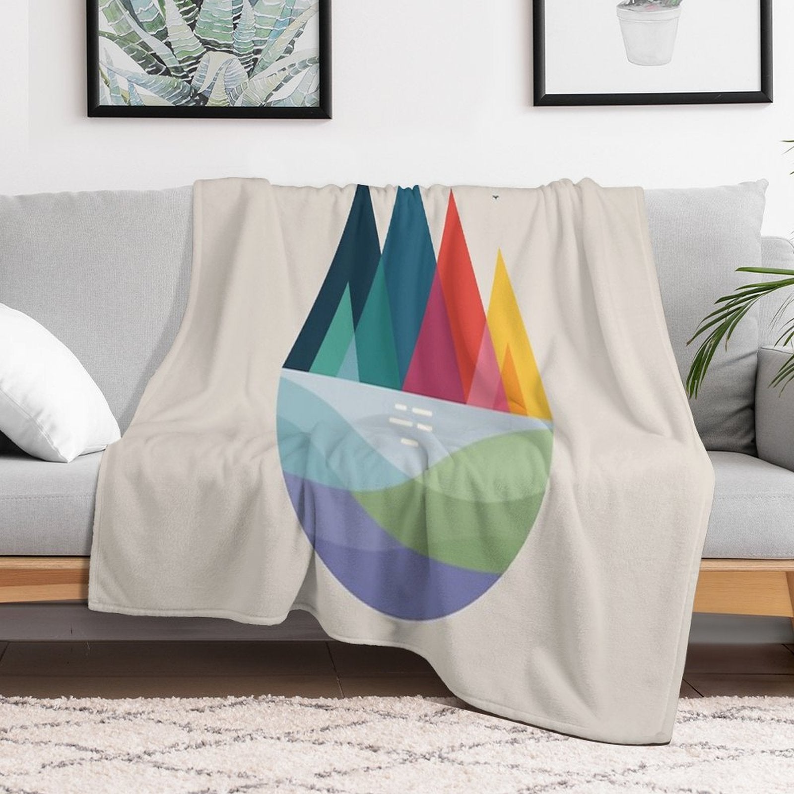 Somewhere Gift-ready Throw Blanket