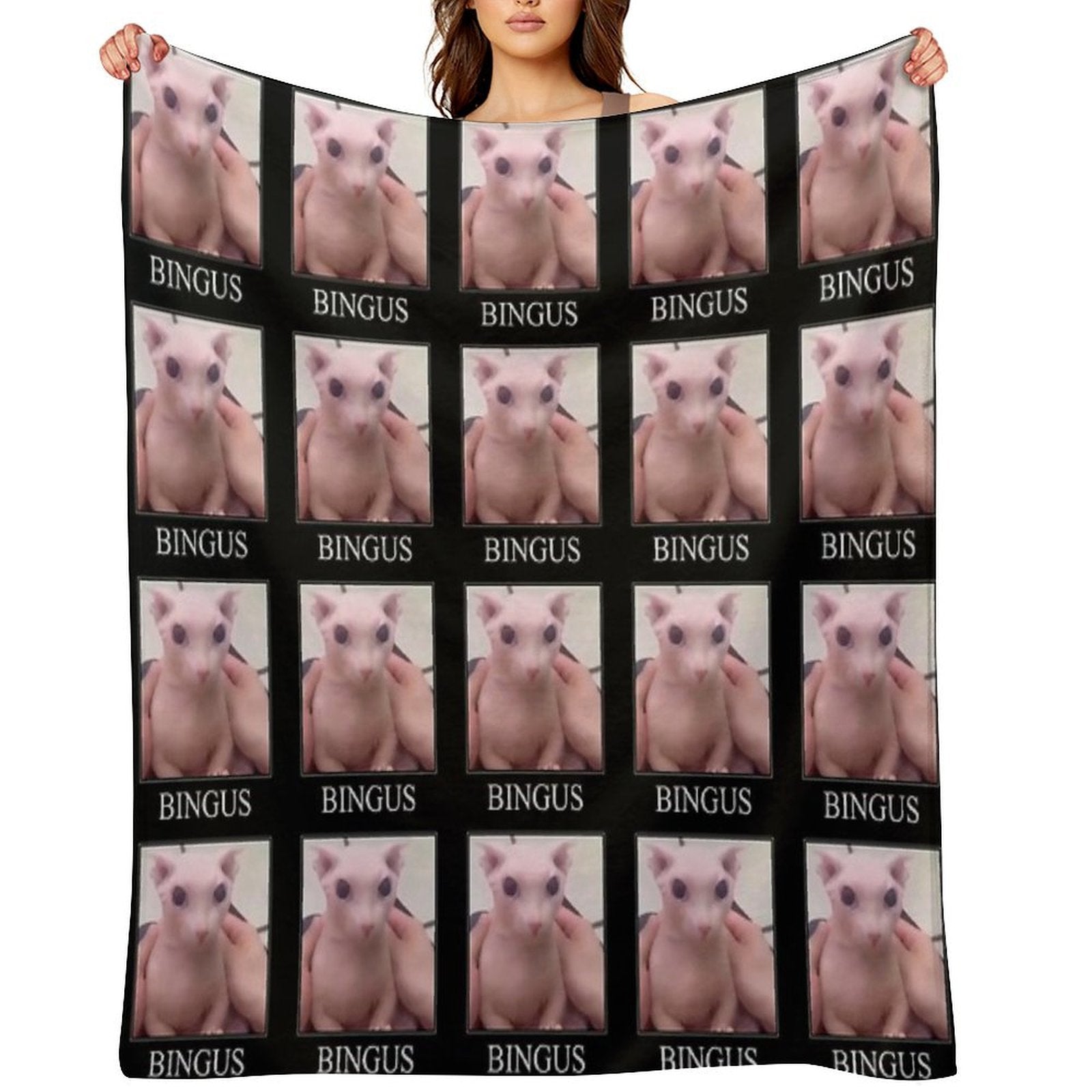 BINGUS Velvety-soft Throw Blanket