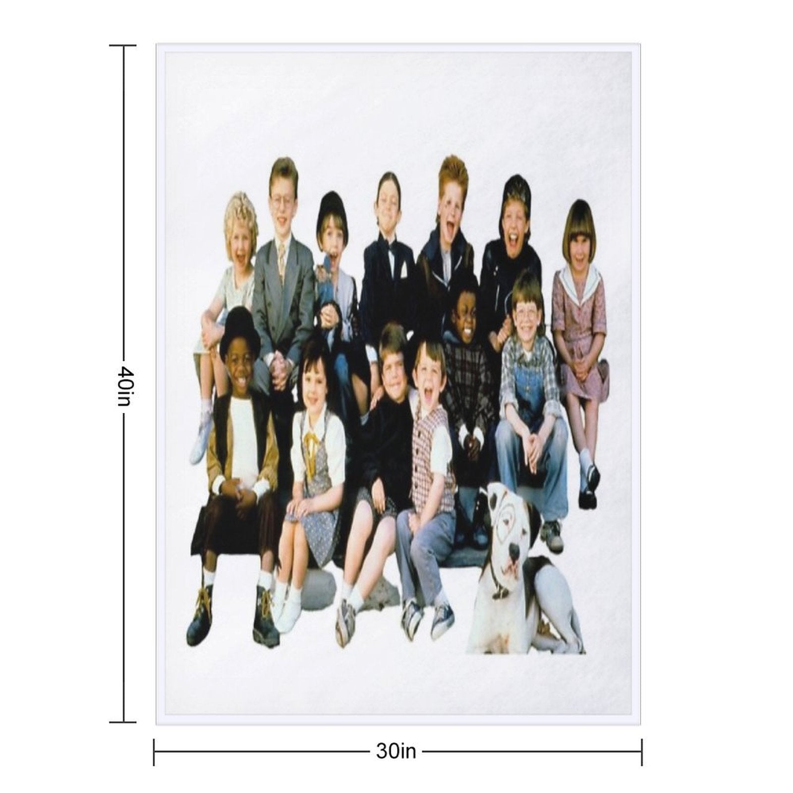 Pete The Pup And The Little Rascals Lightweight Throw Blanket