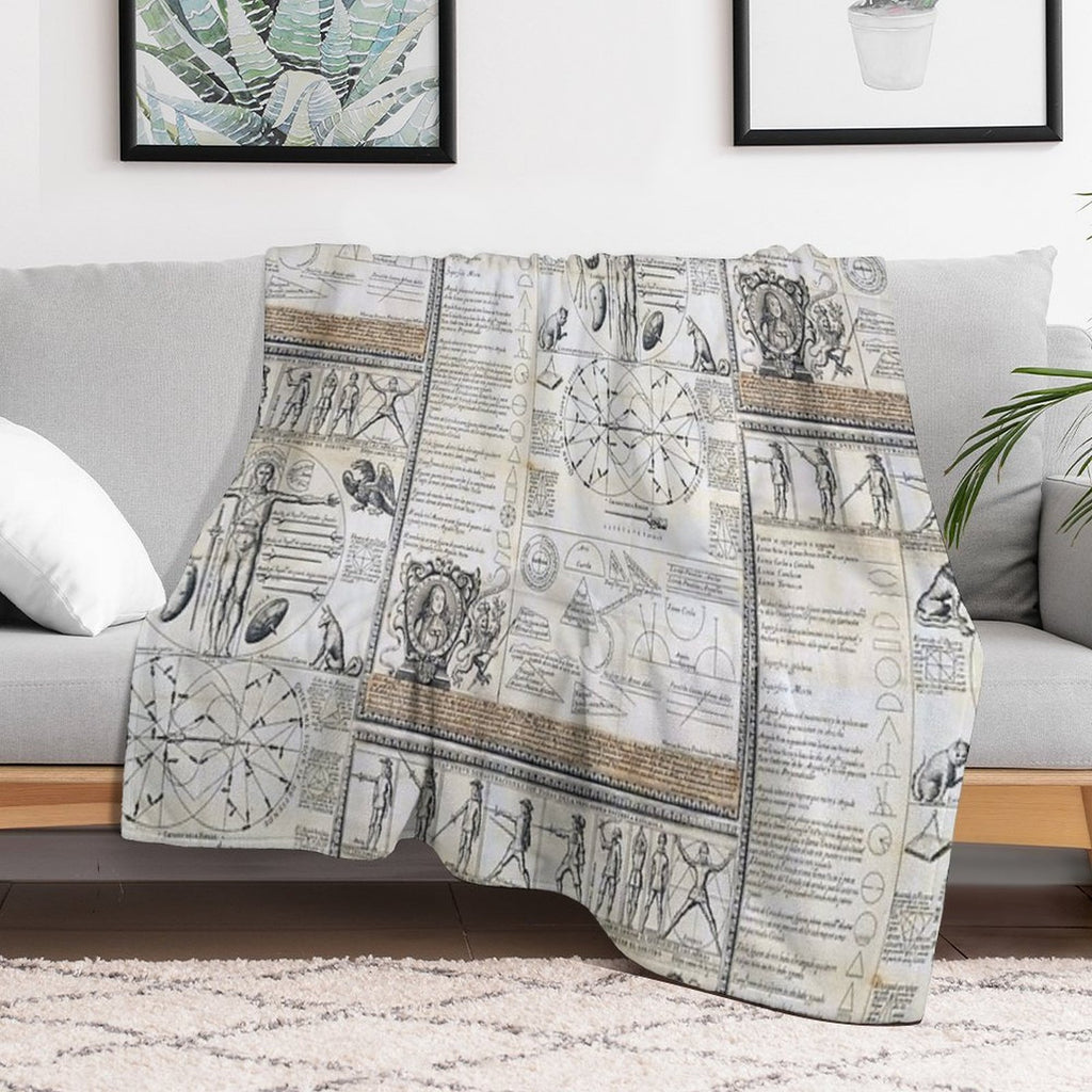 La Verdadera Destreza, Summarized Wrinkle-free Throw Blanket