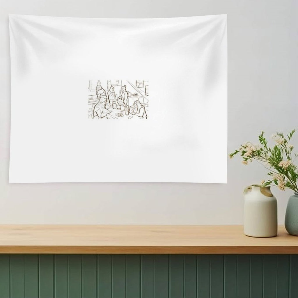 Wake Up Tapestry