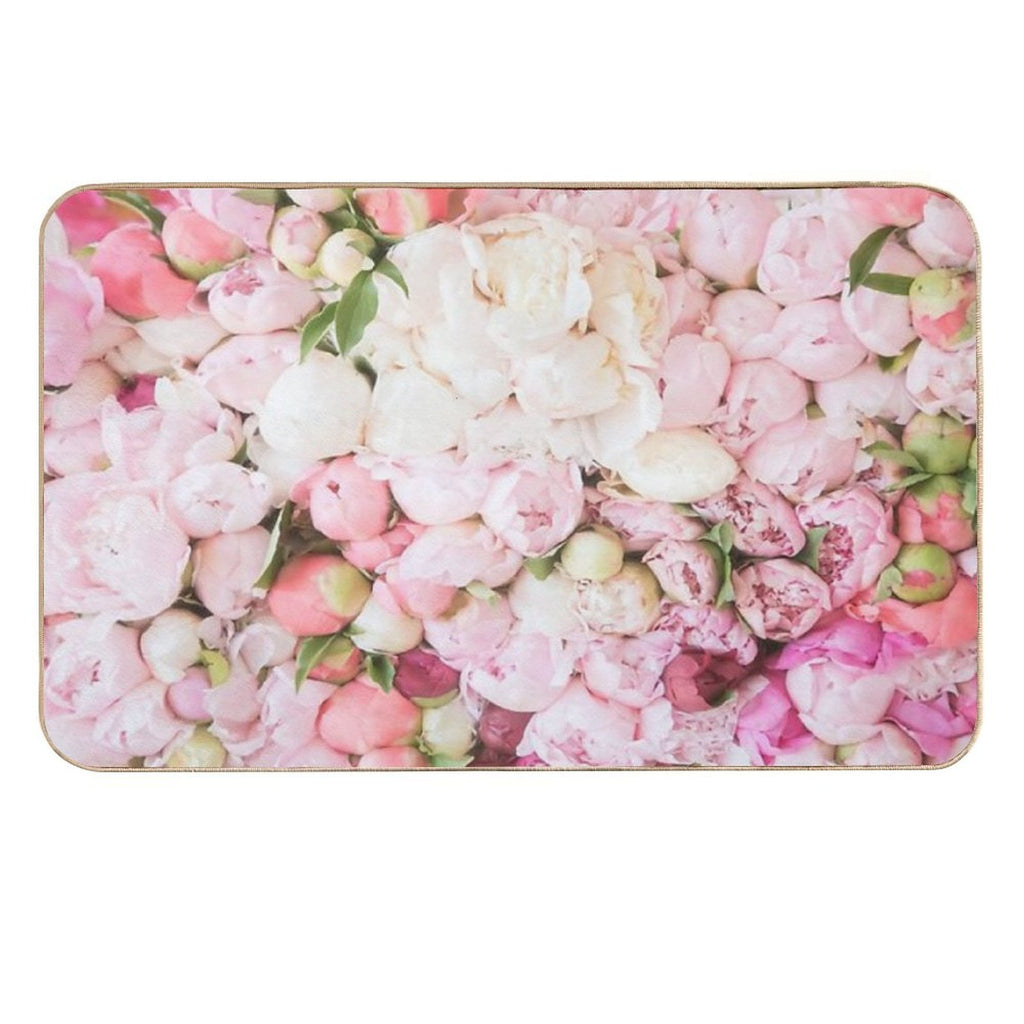 Peony Festival  Odorless Bath Mat