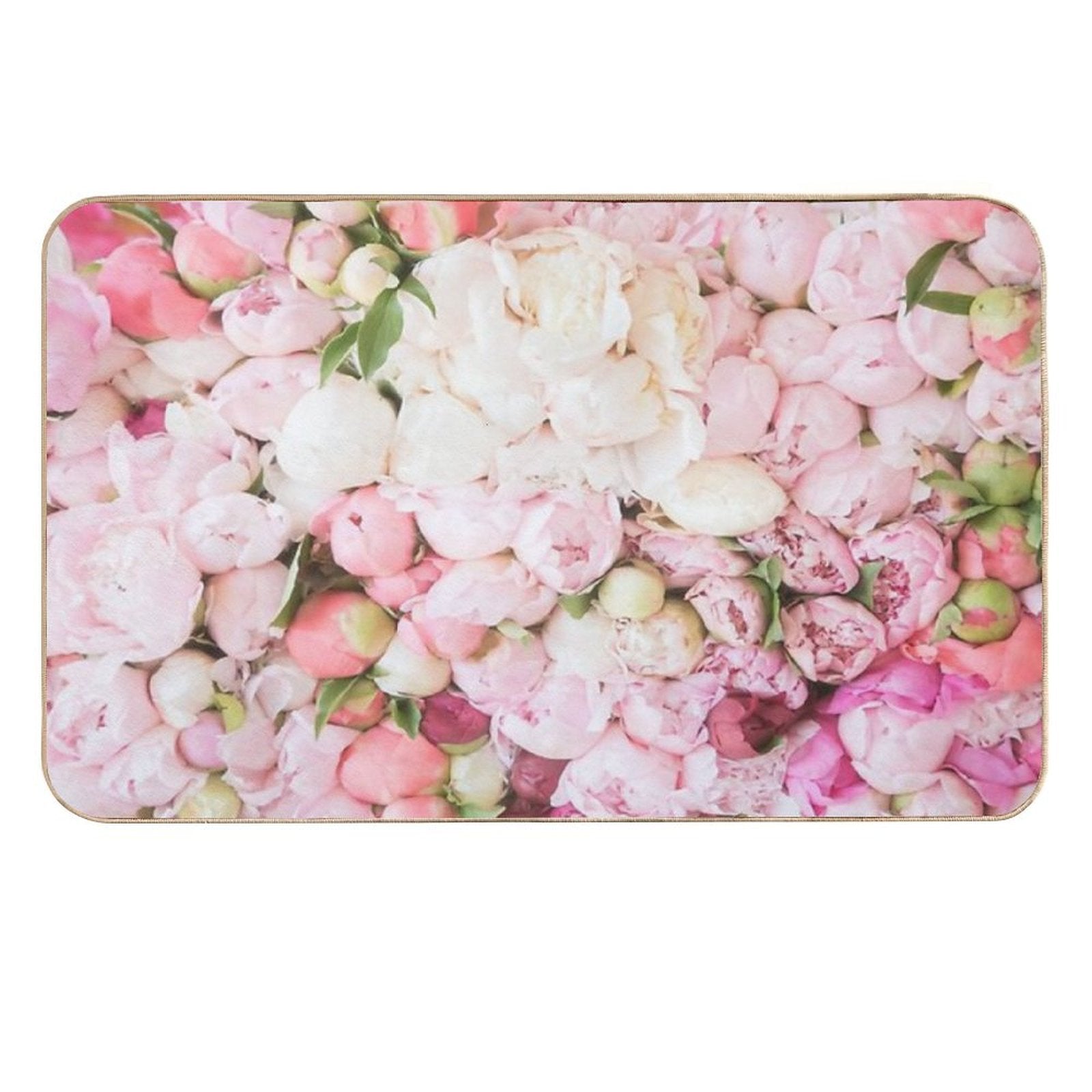 Peony Festival  Odorless Bath Mat