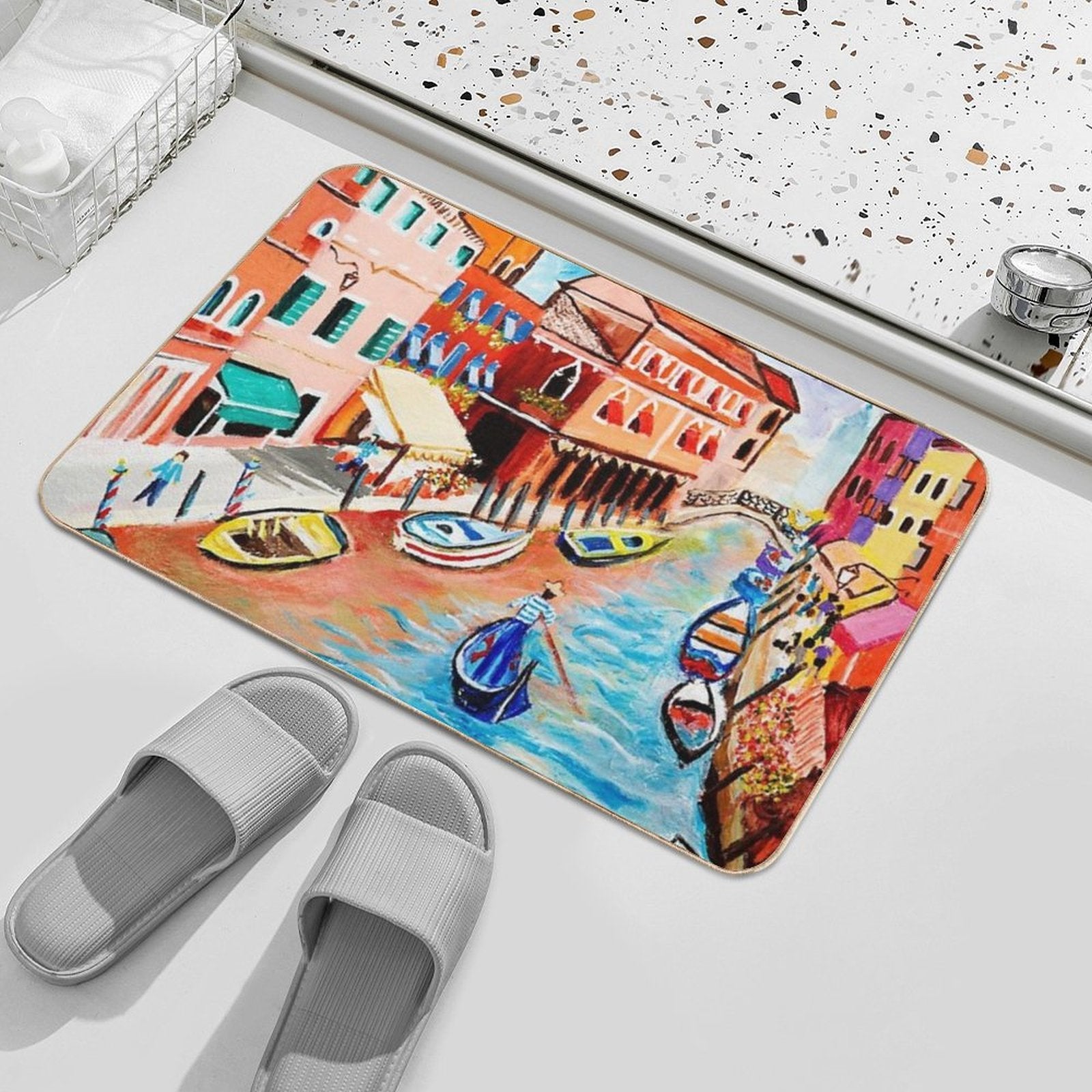 Canale Grande  Multi-Purpose Bath Mat