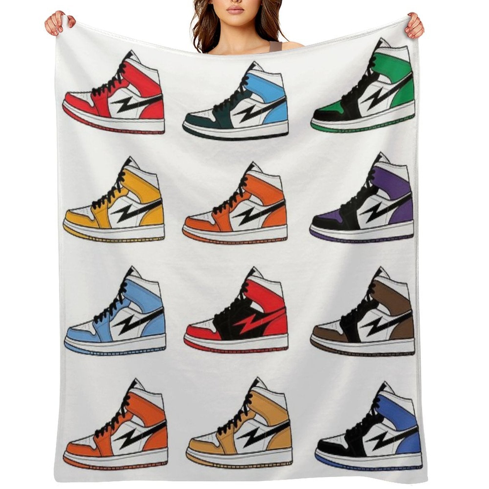 Air Jordan I (1) Pack Multi-functional Throw Blanket
