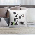 It's Game Time Soft Shrink-Resistant Throw Pillow