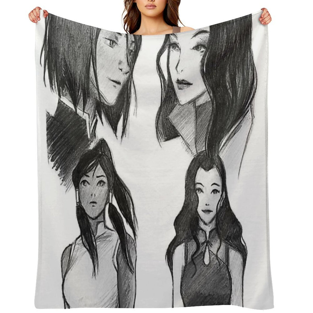 Korrasami Eco-conscious Throw Blanket