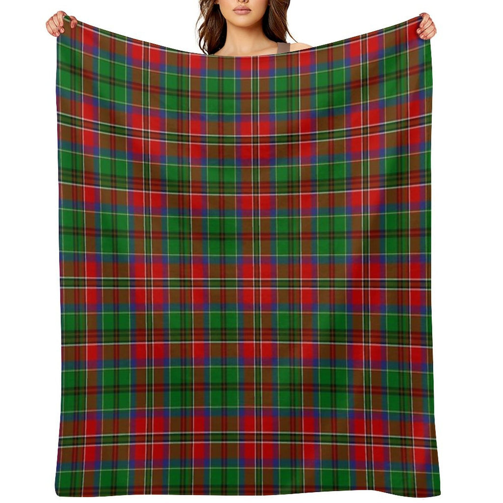 Clan McCulloch Tartan Anti-pilling Throw Blanket