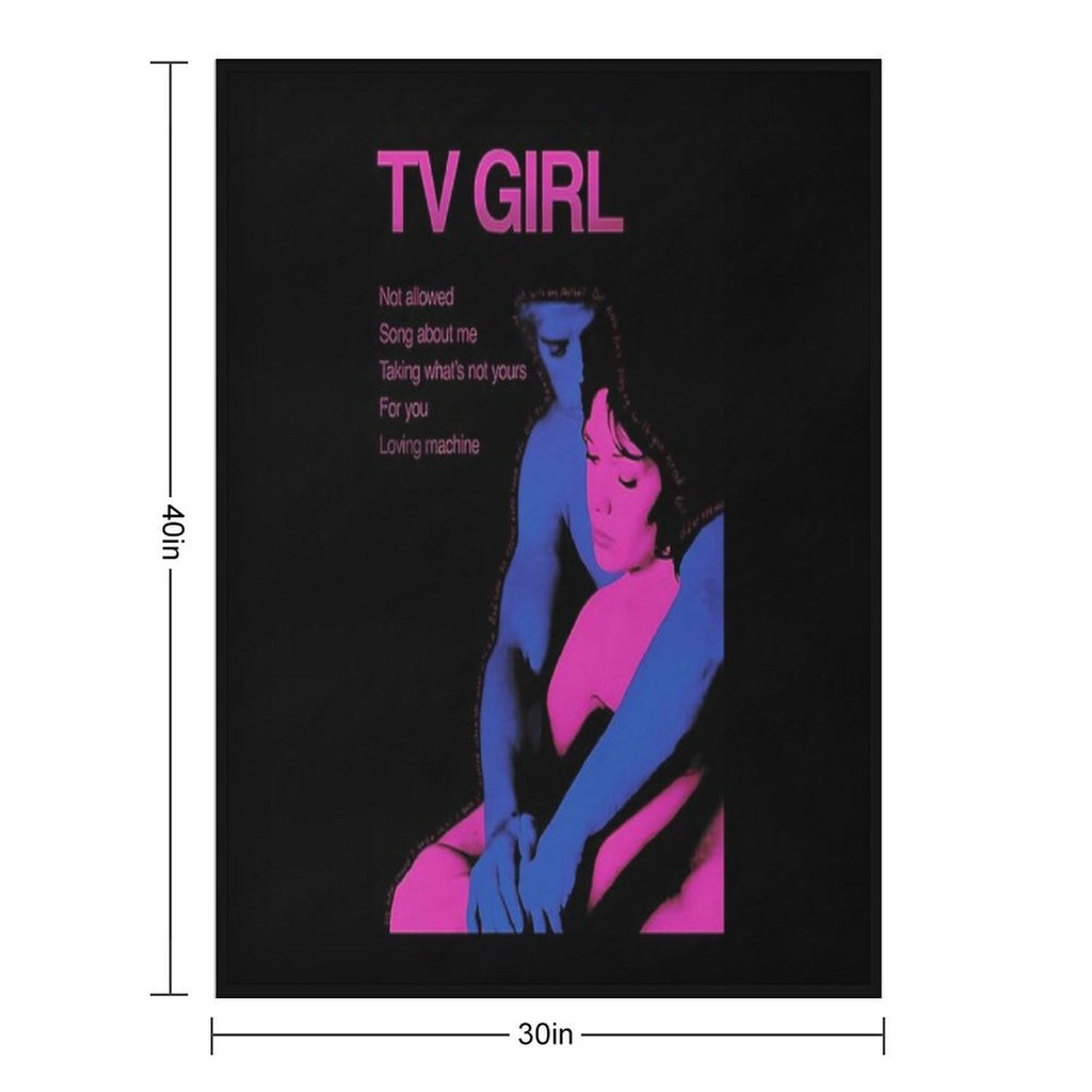 Who Really Cares - Tv Girl Durable Throw Blanket