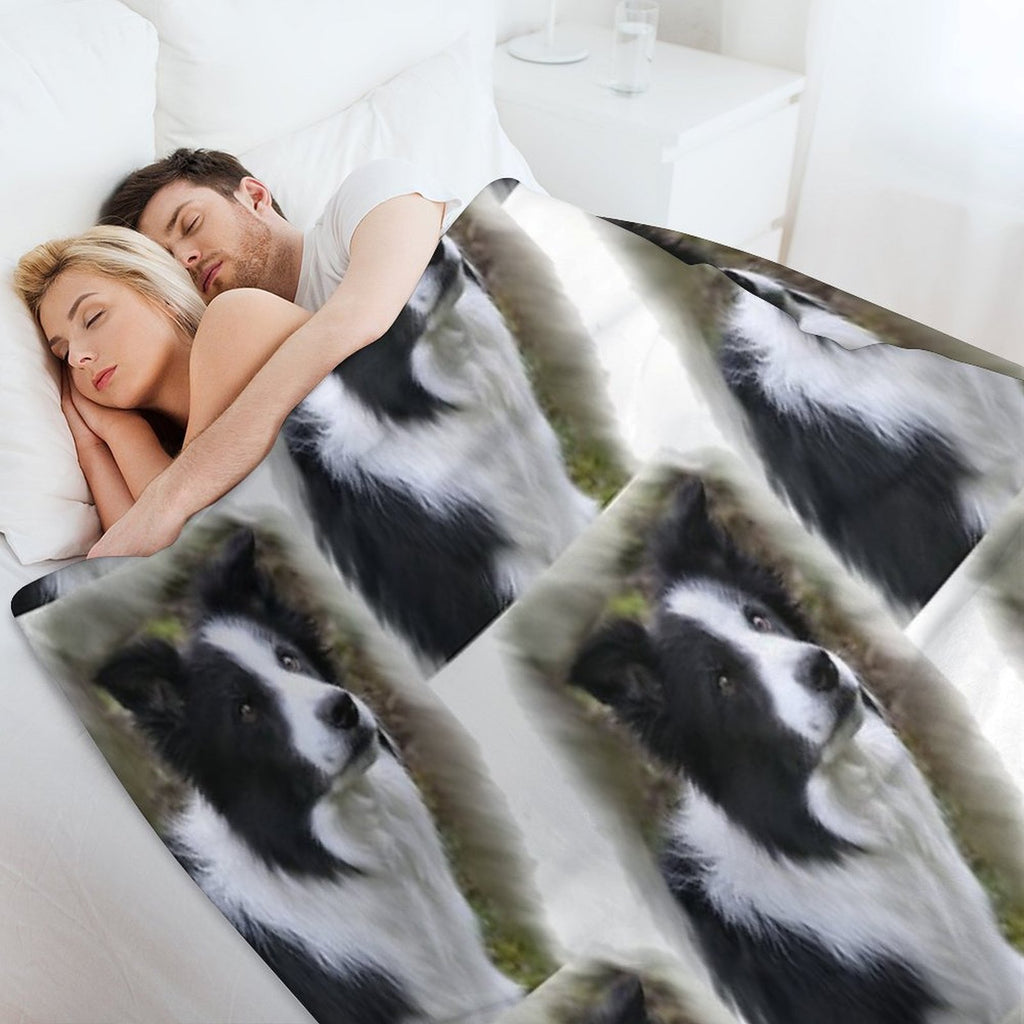 Border Collie Lover S Gifts Quick-dry Throw Blanket
