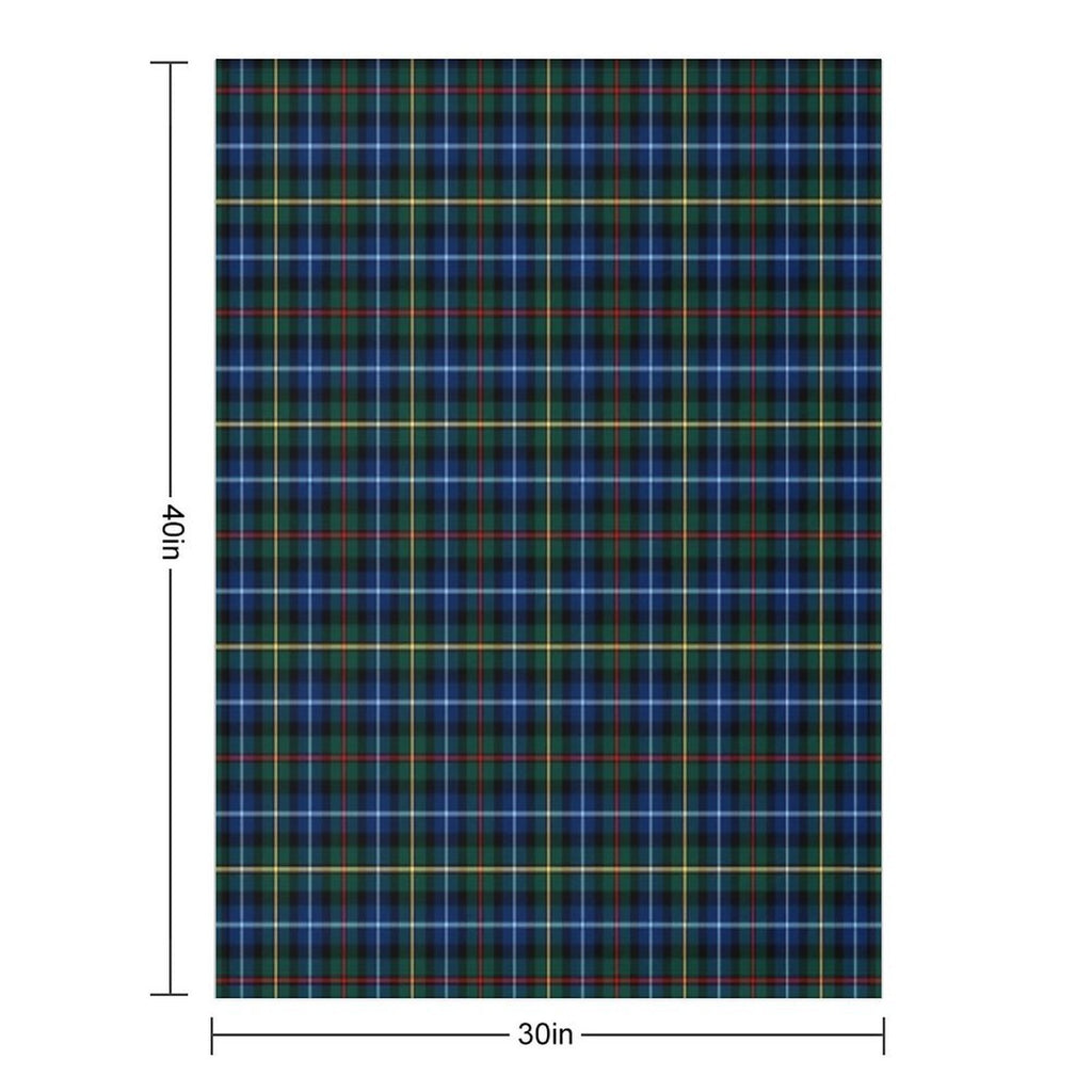 Clan Smith Tartan Easy Care Throw Blanket