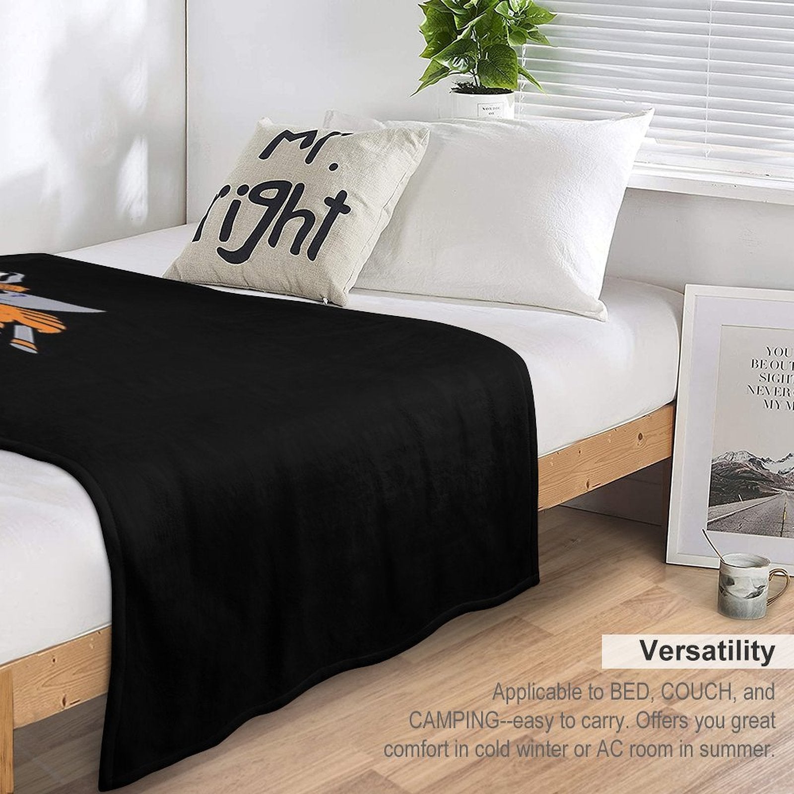 Buffalo Bandits Sustainable Throw Blanket