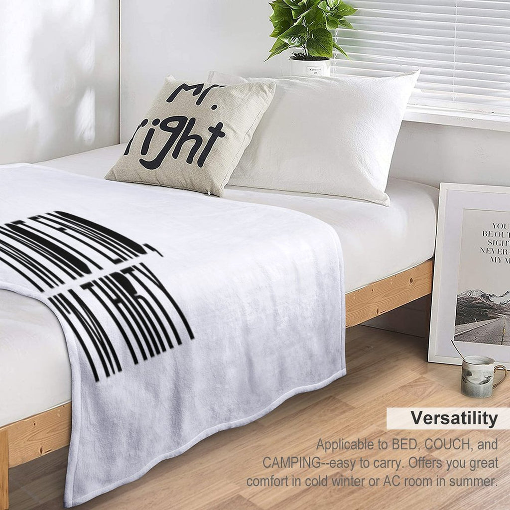 Copia De Copia De Copia De I'm Not Emo, I'm Thirty Velvety-soft Throw Blanket