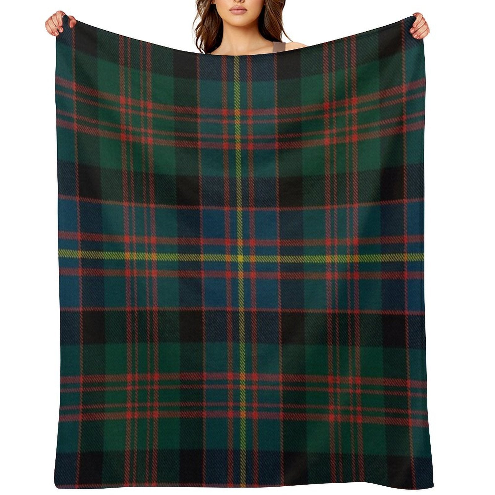 Cameron Of Erracht Scottish Tartan Anti-pilling Throw Blanket