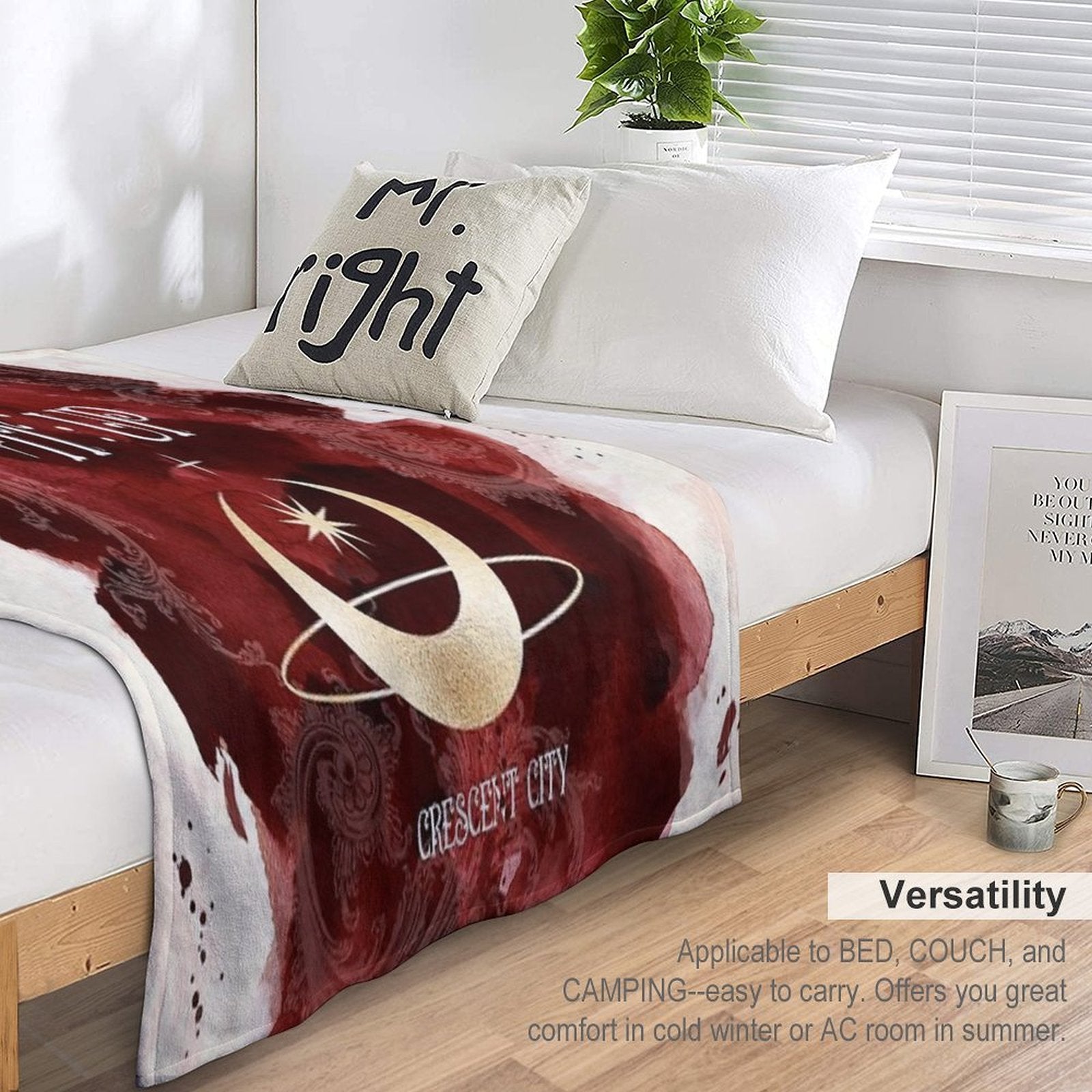 Light It Up - Crescent City Sustainable Throw Blanket
