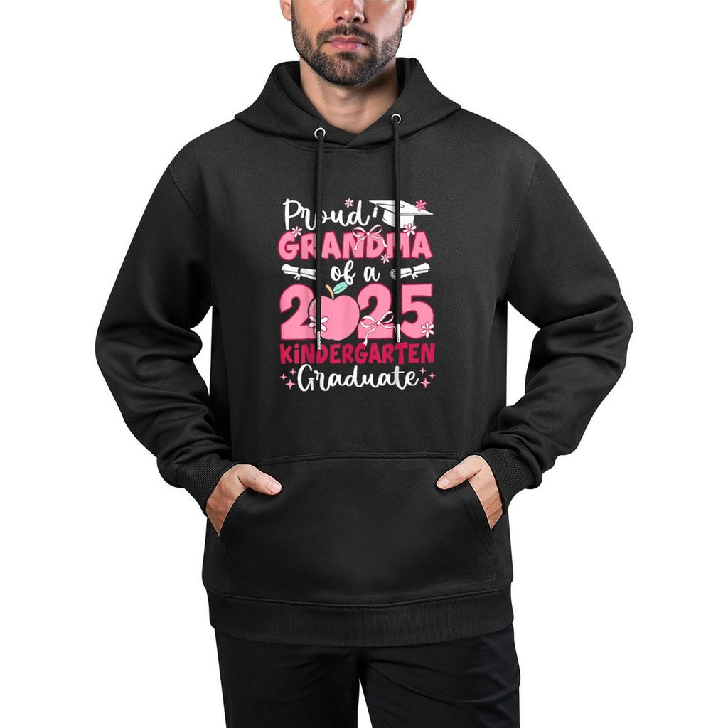 Proud Grandma Class of 2025 Kindergarten Graduate Graduation Customizable Surface Hoodie