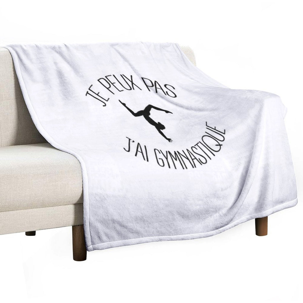I Can Not I Have Gymnastics Multi-functional Throw Blanket