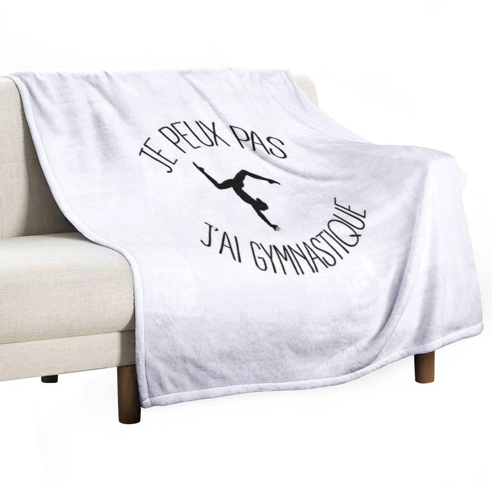 I Can Not I Have Gymnastics Multi-functional Throw Blanket