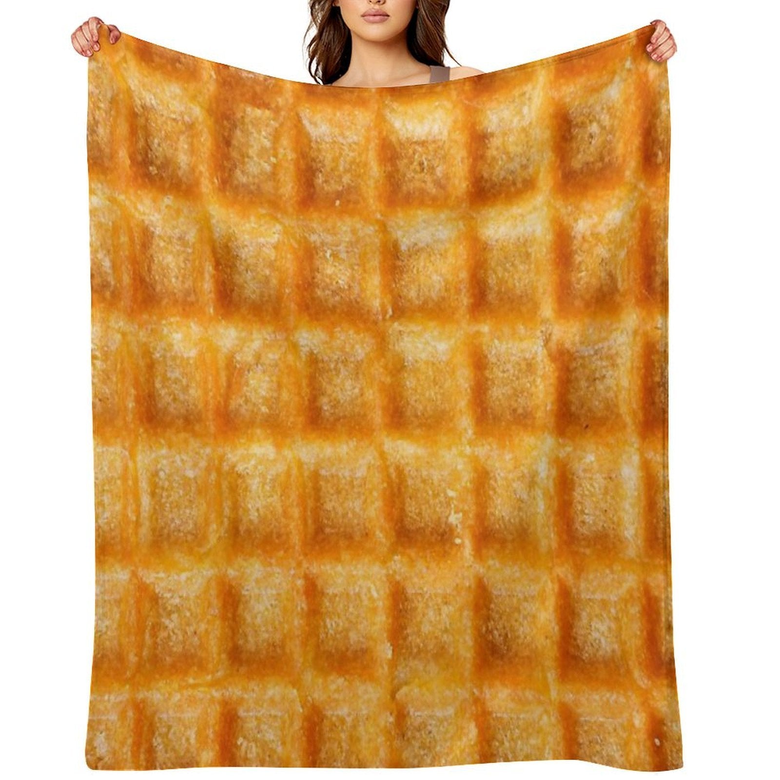 Waffle Travel-friendly Throw Blanket