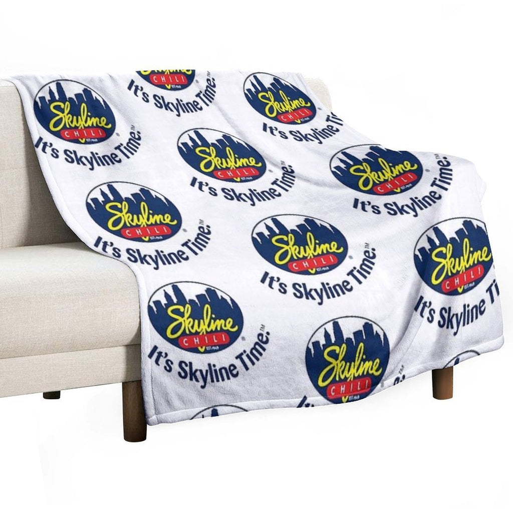Skyline Chili Premium Throw Blanket
