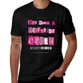 Pink Cut From A Different Cloth Pink Graphic  Lightweight T-Shirt
