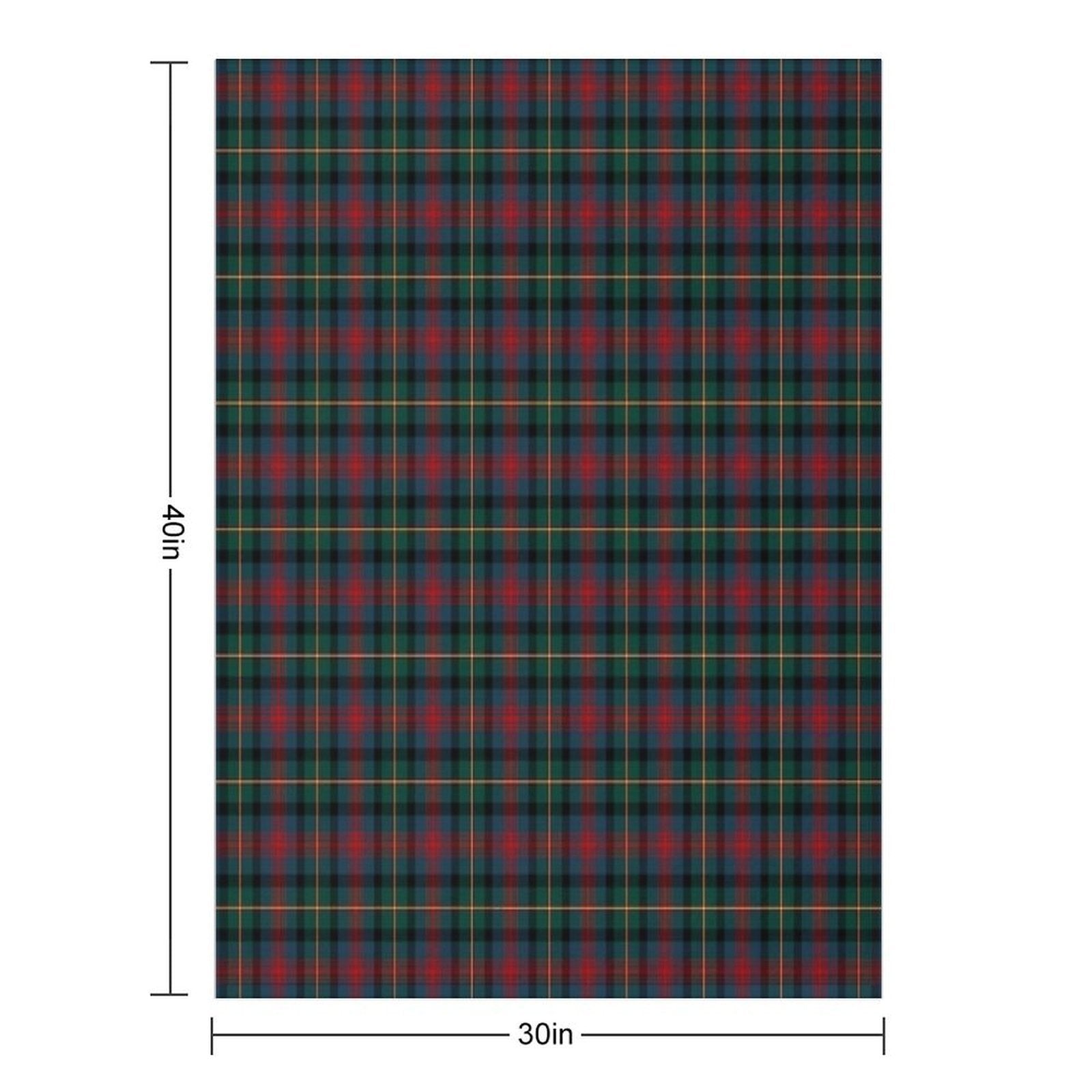 Clan MacLennan Tartan Quick-dry Throw Blanket